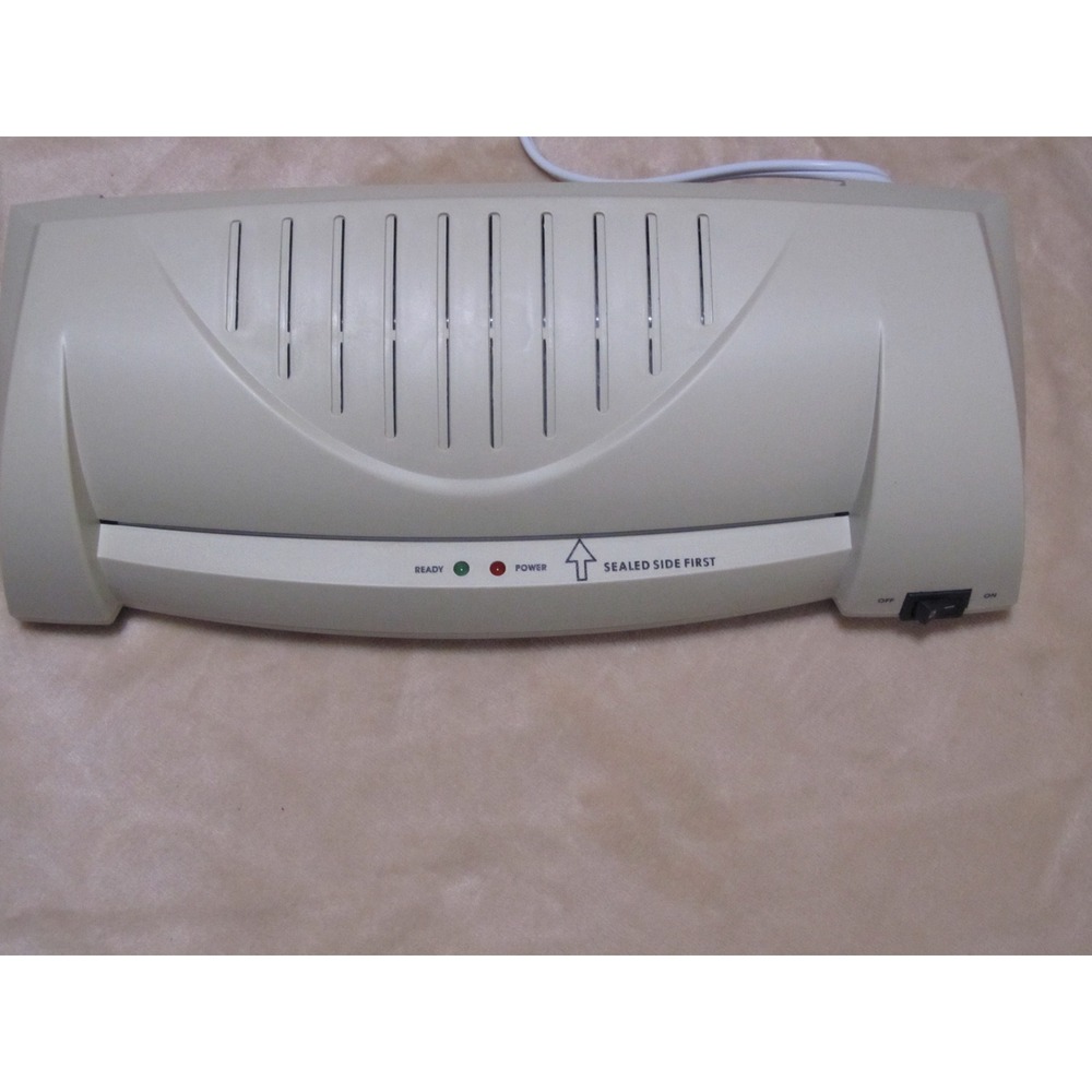 Vintage Wan Ren Ind Ltd Laminator 9 Inch Beige YJ-3070A Thermal Machine